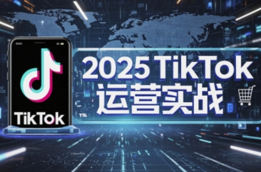 2025TikTok电商运营，掌握TikTok店铺运营核心技巧，实现低成本高转化-墨尘项目社